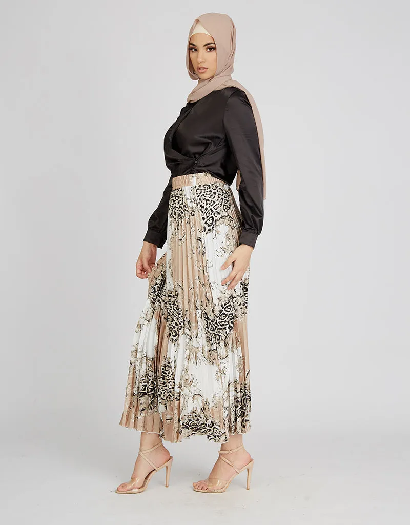 Rasa Leopard Skirt