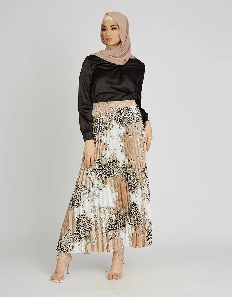 Rasa Leopard Skirt