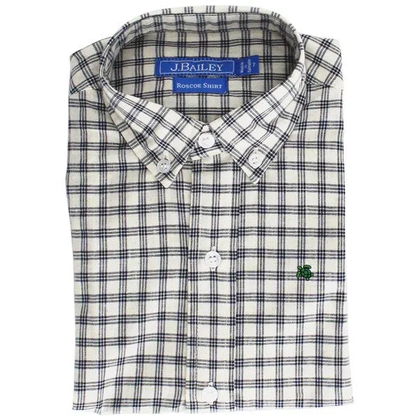 Roscoe Button Down Shirt - Fitz Windowpane