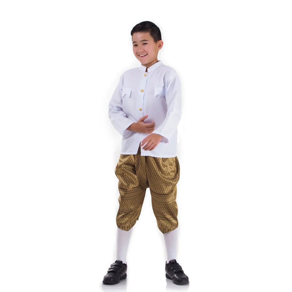 Royal Heritage Chut Thai Boys Costume Outfit