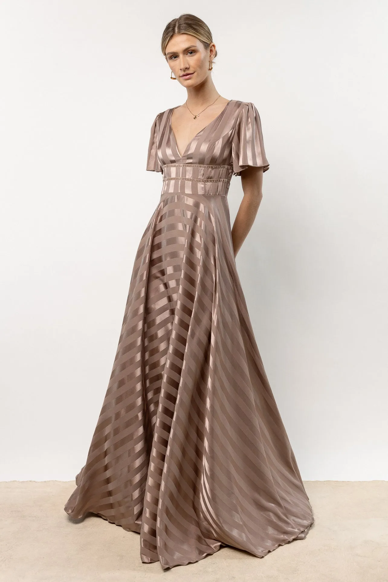 Rylee Maxi Dress in Mauve - FINAL SALE