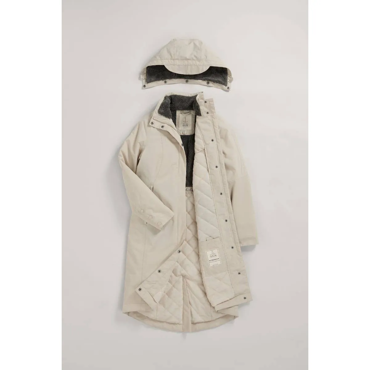 Seasalt Janelle Waterproof Raincoat Aran