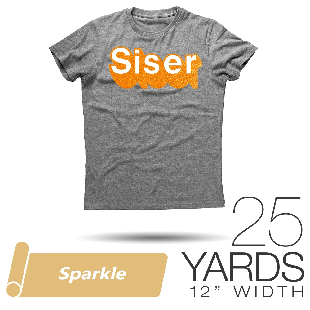 Siser SPARKLE Heat Transfer Vinyl - 12" x 25 Yards