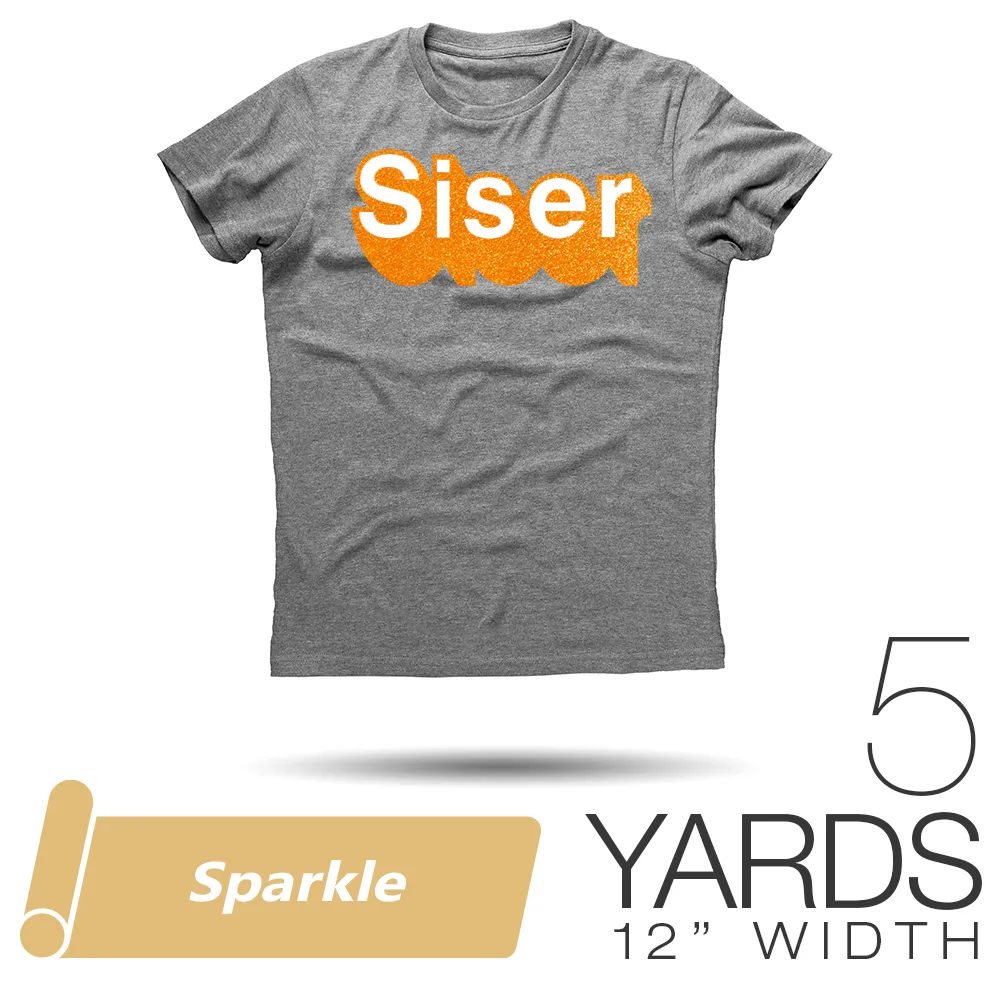 Siser SPARKLE Heat Transfer Vinyl - 12" x 5 Yards