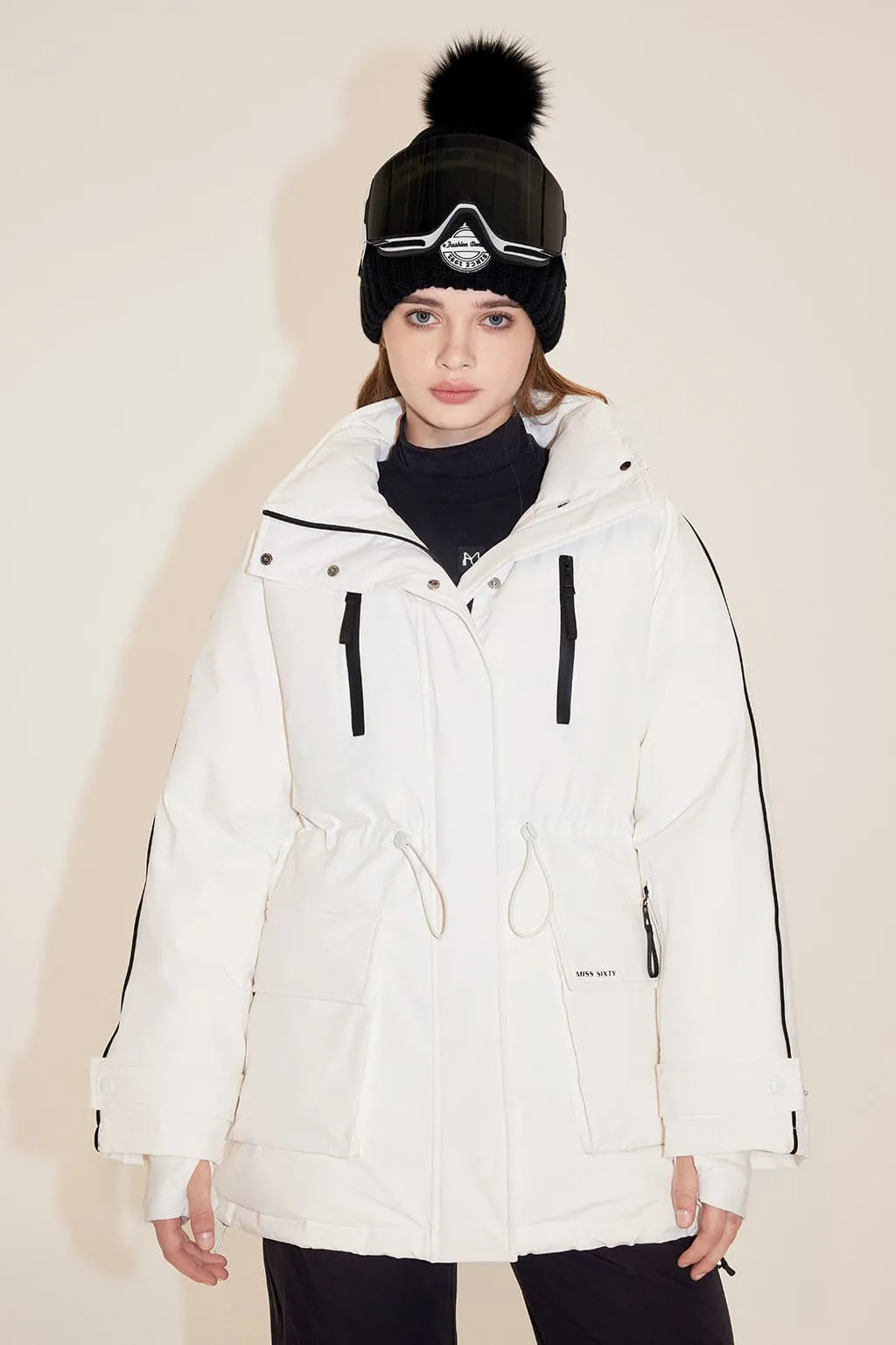 Ski Collection Drawstring Down Jacket