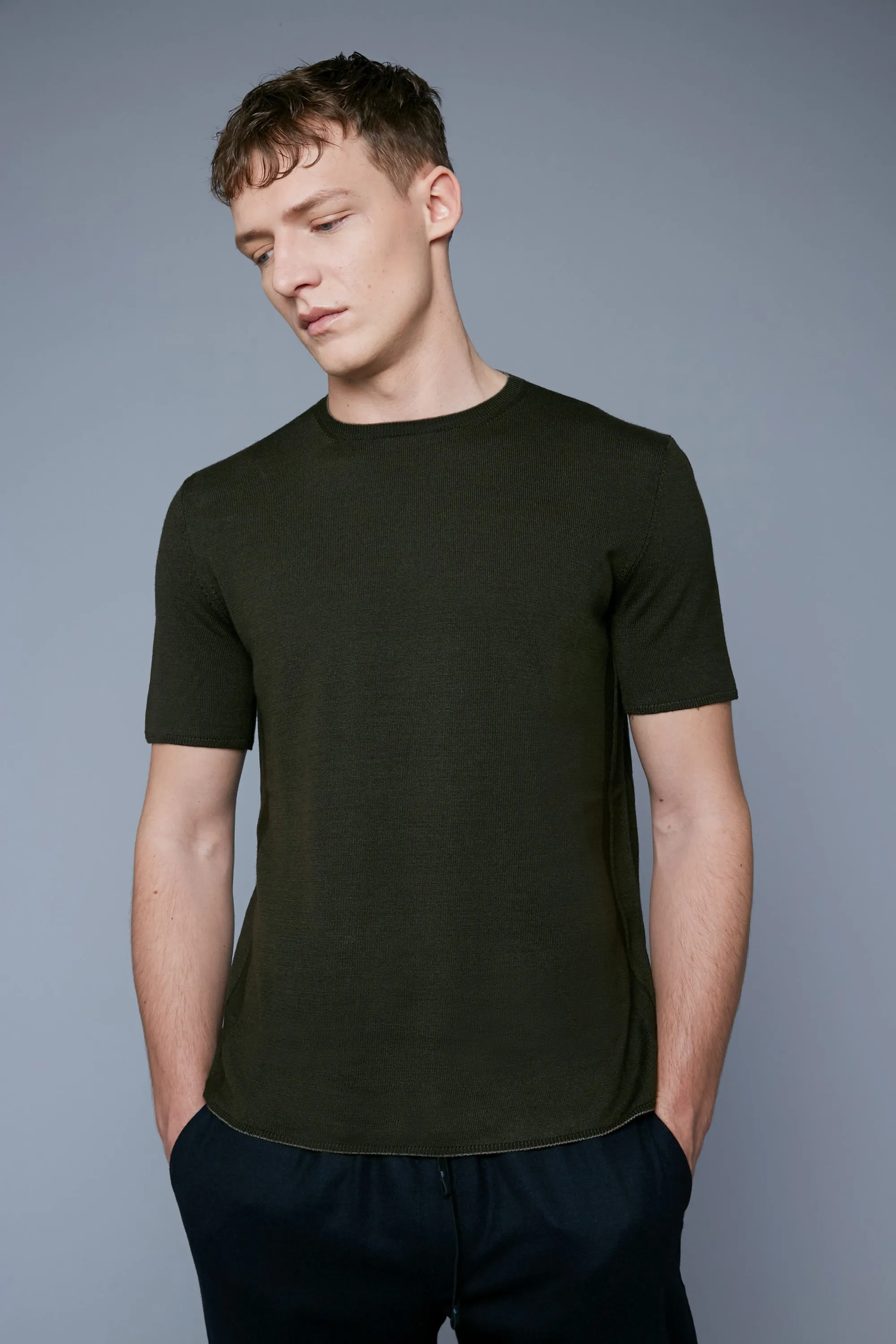 Sweater Tee | Olive