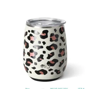 Swig Life 14 oz Luxy Leopard Stemless Wine Cup