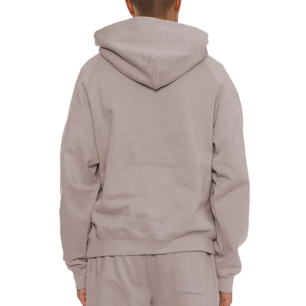 Taupe Pure Cotton Hoodie