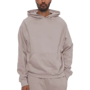 Taupe Pure Cotton Hoodie