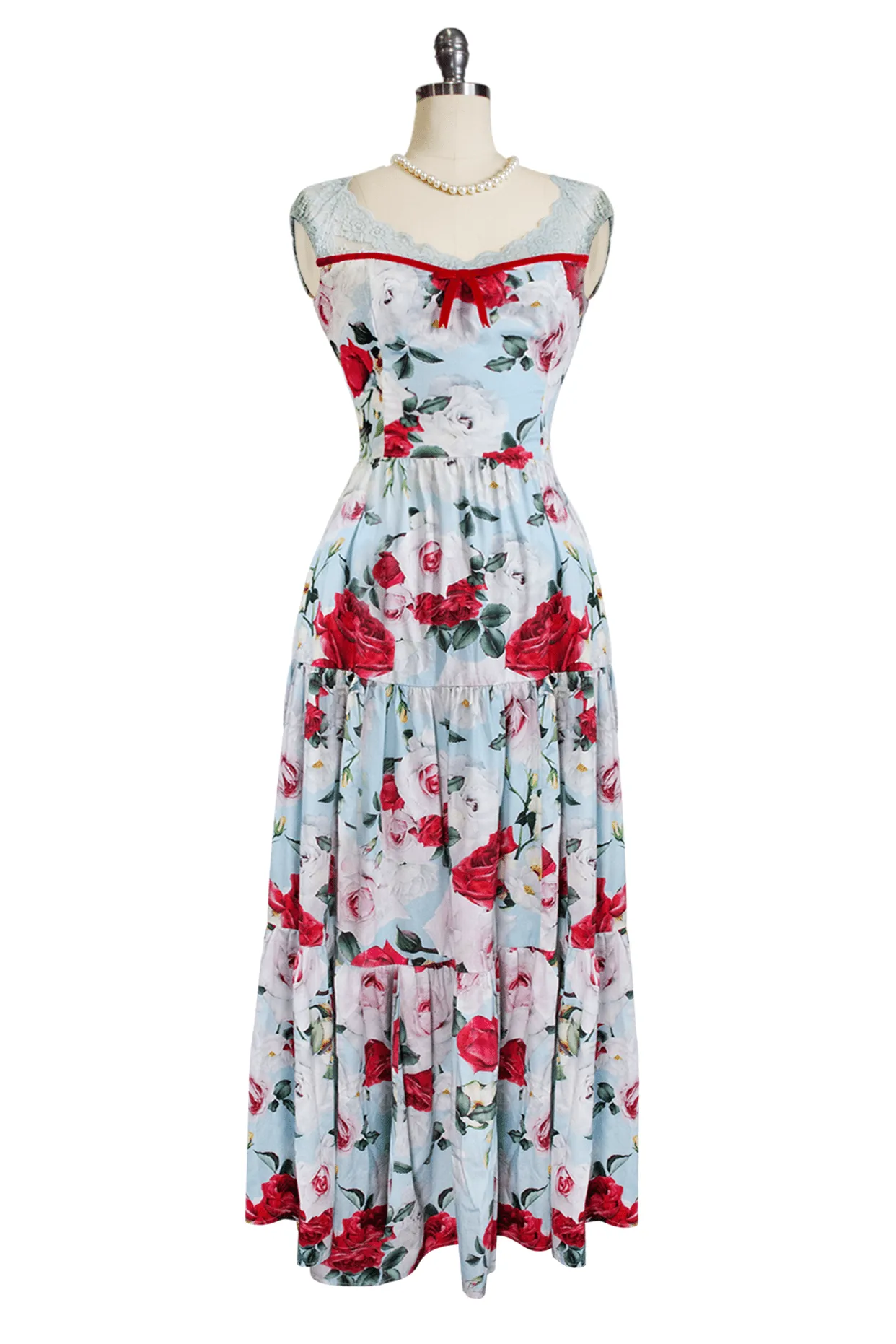 Tea Rose Maxi Dress