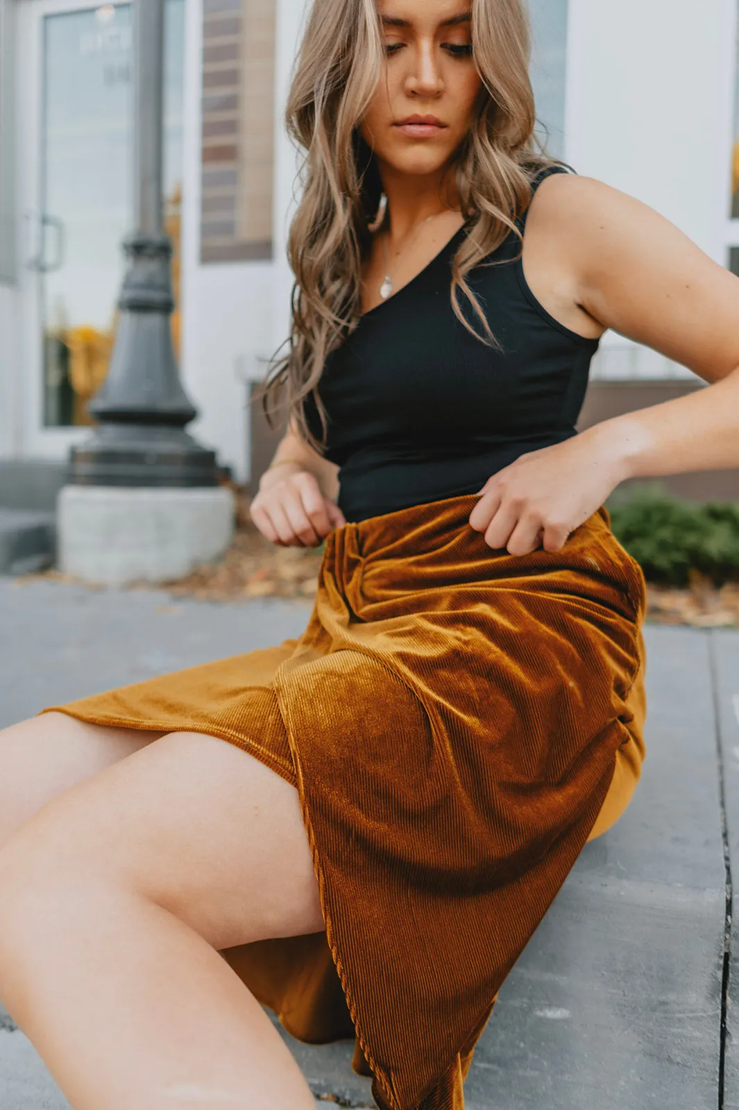 The Legacy Skirt - Gold