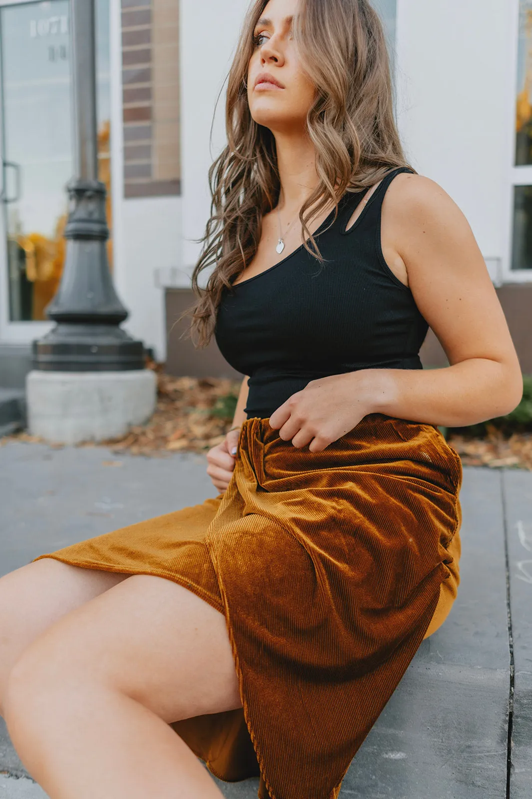 The Legacy Skirt - Gold