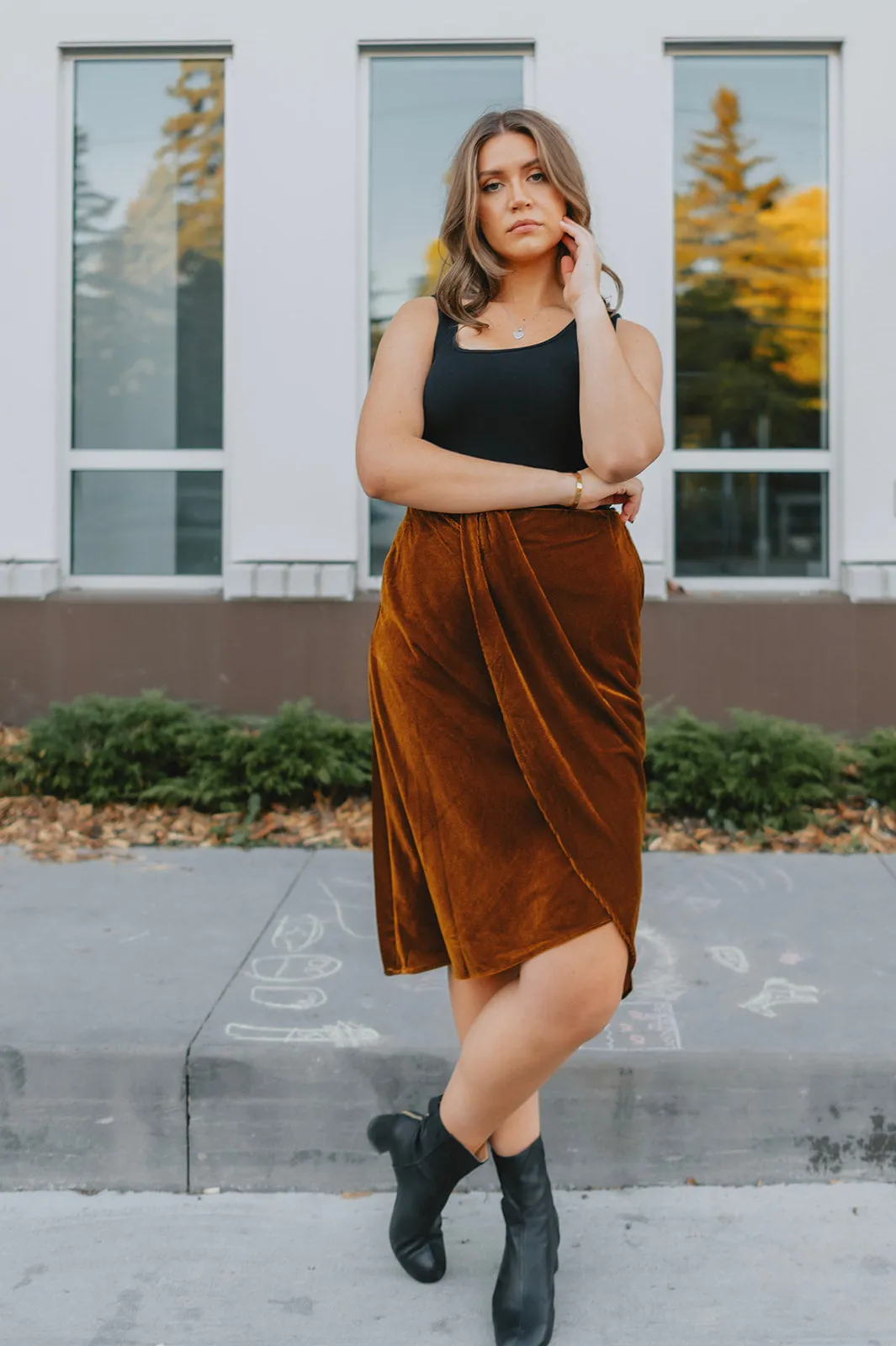 The Legacy Skirt - Gold