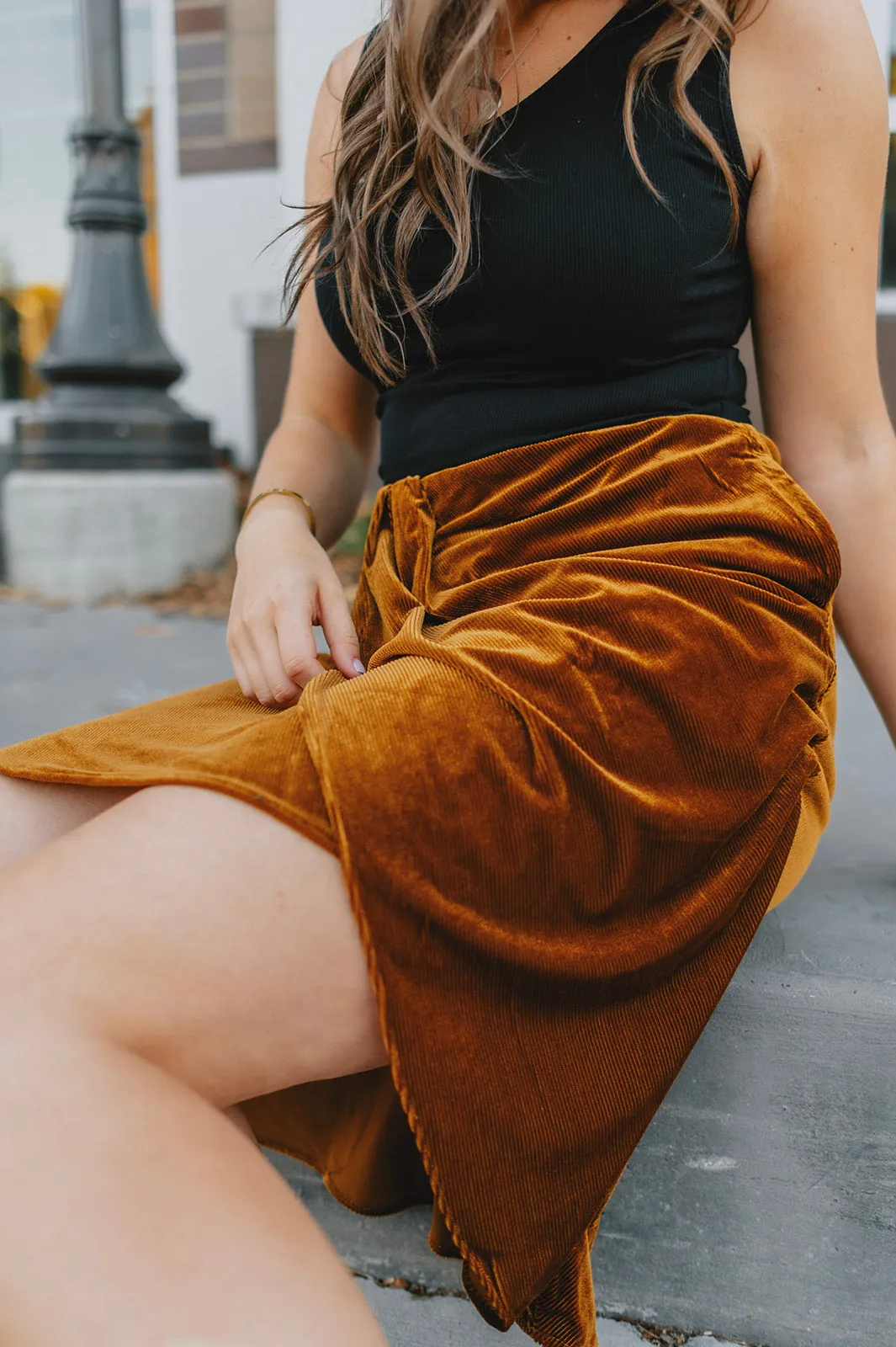 The Legacy Skirt - Gold