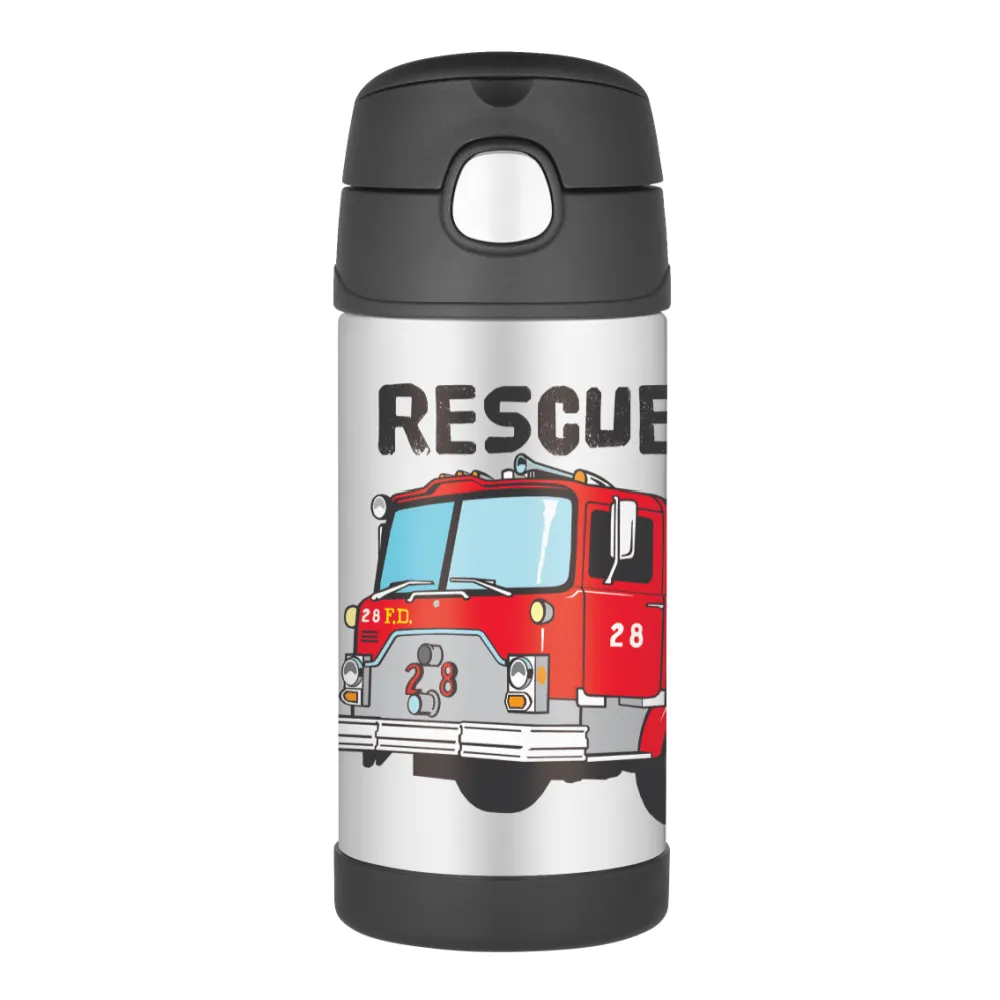 Thermos Funtainer Insulated Drink Bottle - Fire Truck