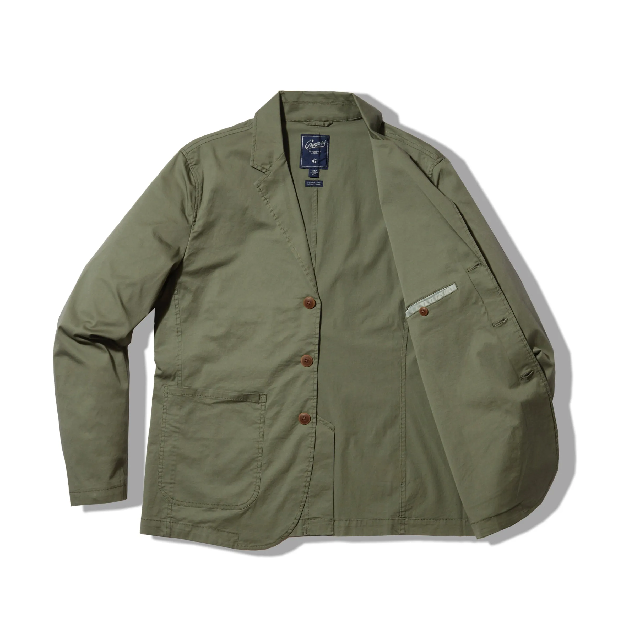 Thompson Flex Stretch Blazer - Olivine