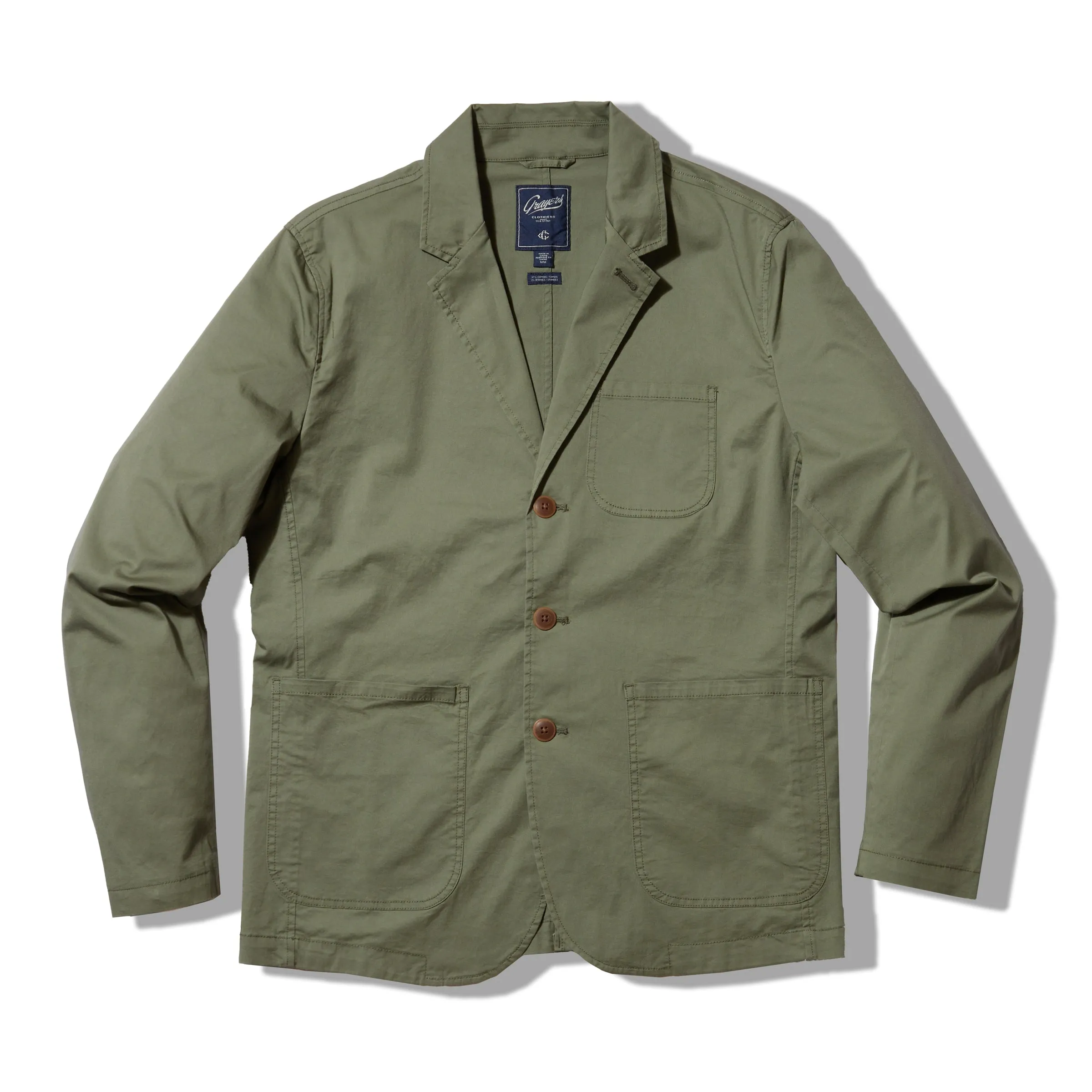 Thompson Flex Stretch Blazer - Olivine