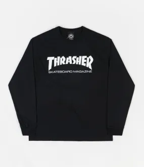 Thrasher Skate Mag Long Sleeve T-Shirt - Black