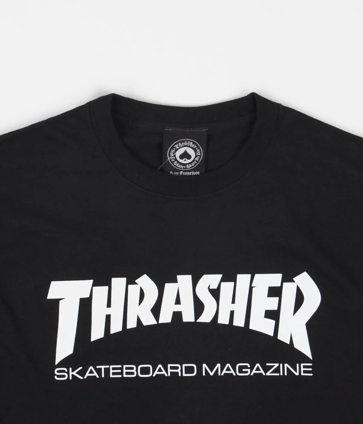 Thrasher Skate Mag Long Sleeve T-Shirt - Black