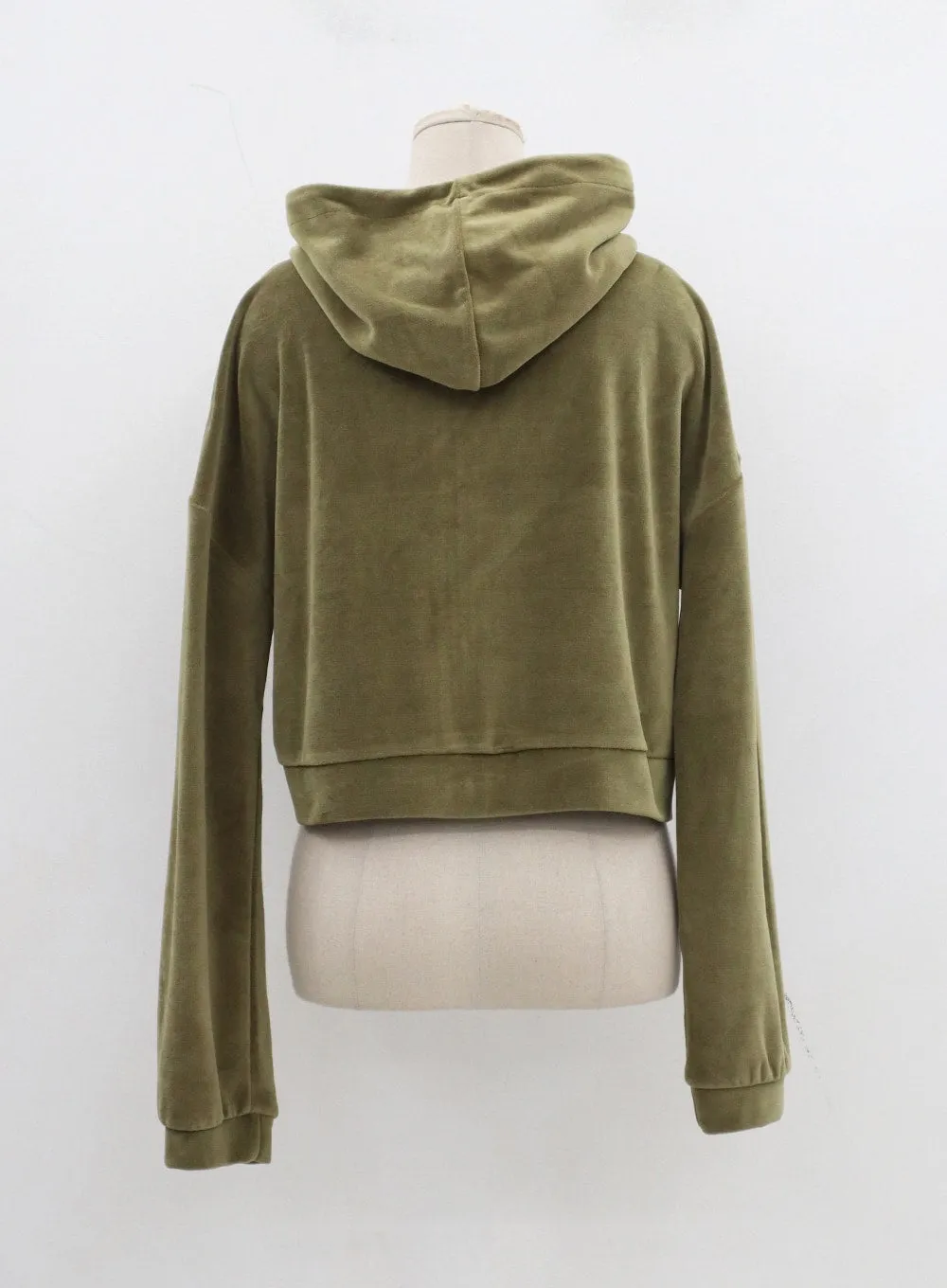 Velvet Hoodie Zipper Sweatshirt CD22