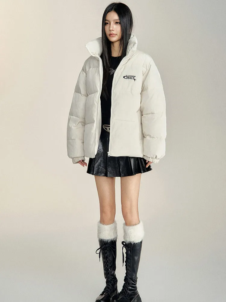 Windproof Puffer Coat