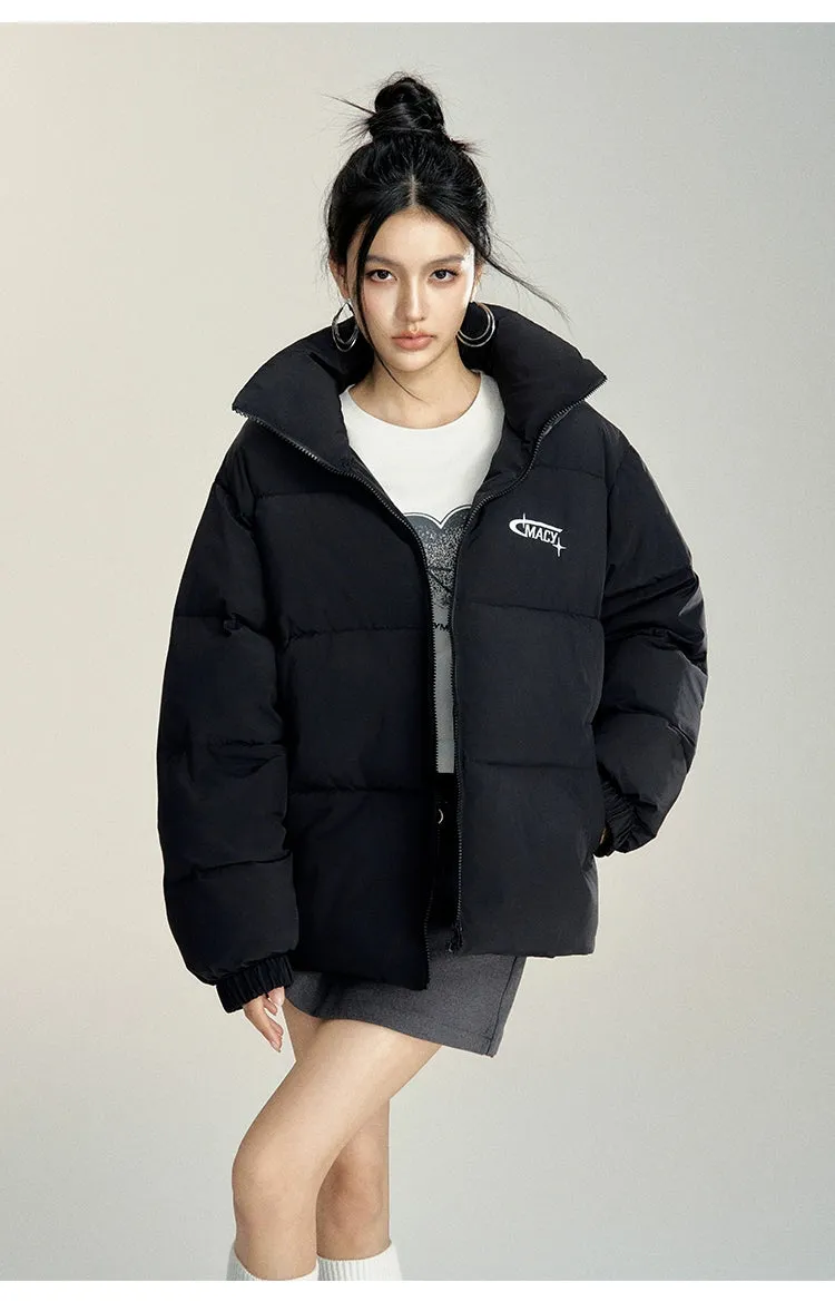 Windproof Puffer Coat