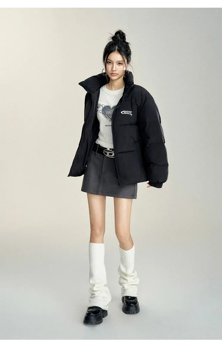 Windproof Puffer Coat