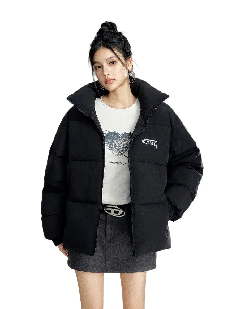 Windproof Puffer Coat