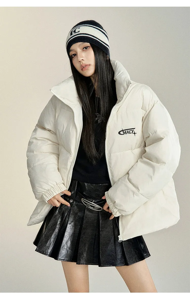 Windproof Puffer Coat