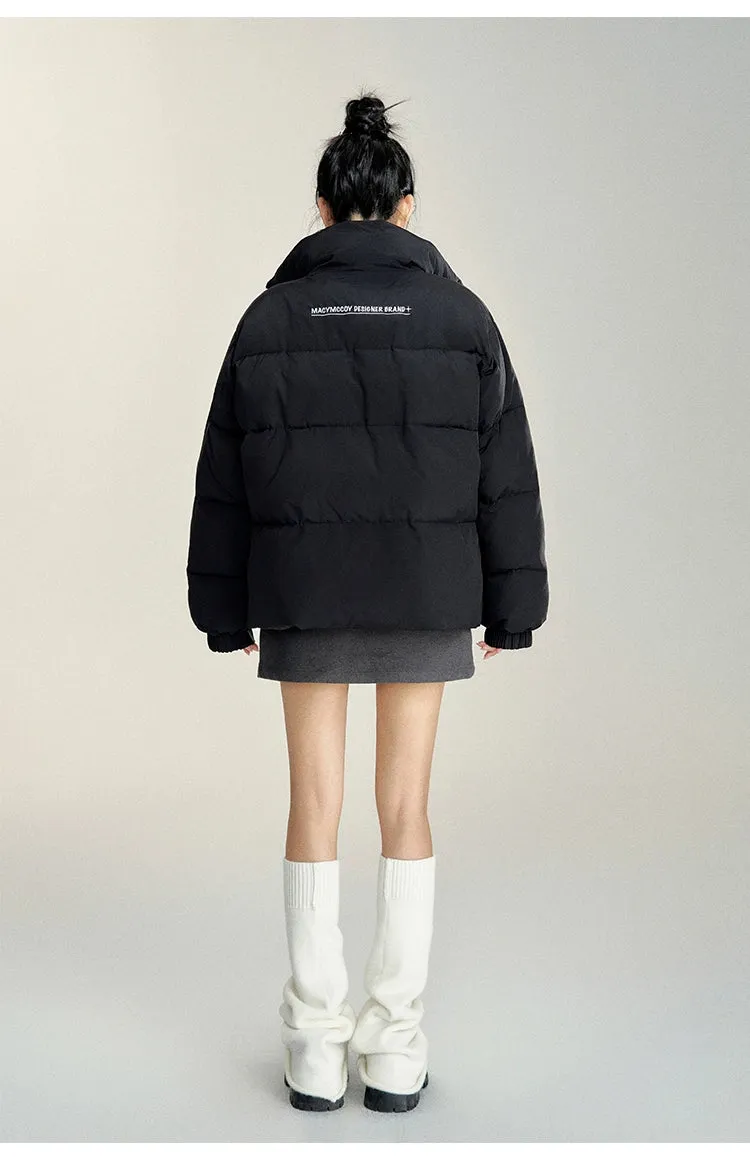 Windproof Puffer Coat