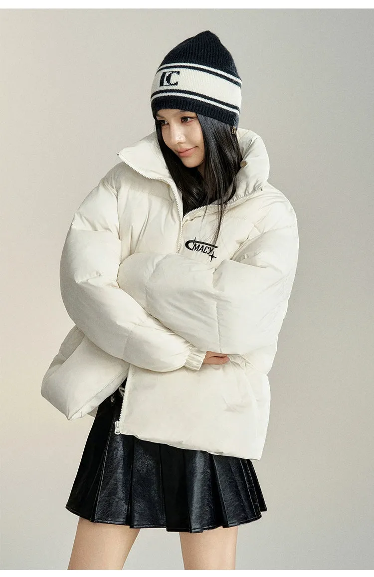 Windproof Puffer Coat