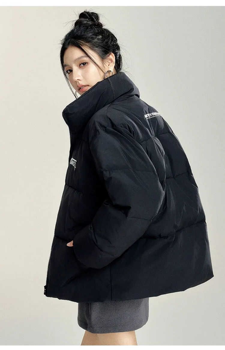 Windproof Puffer Coat