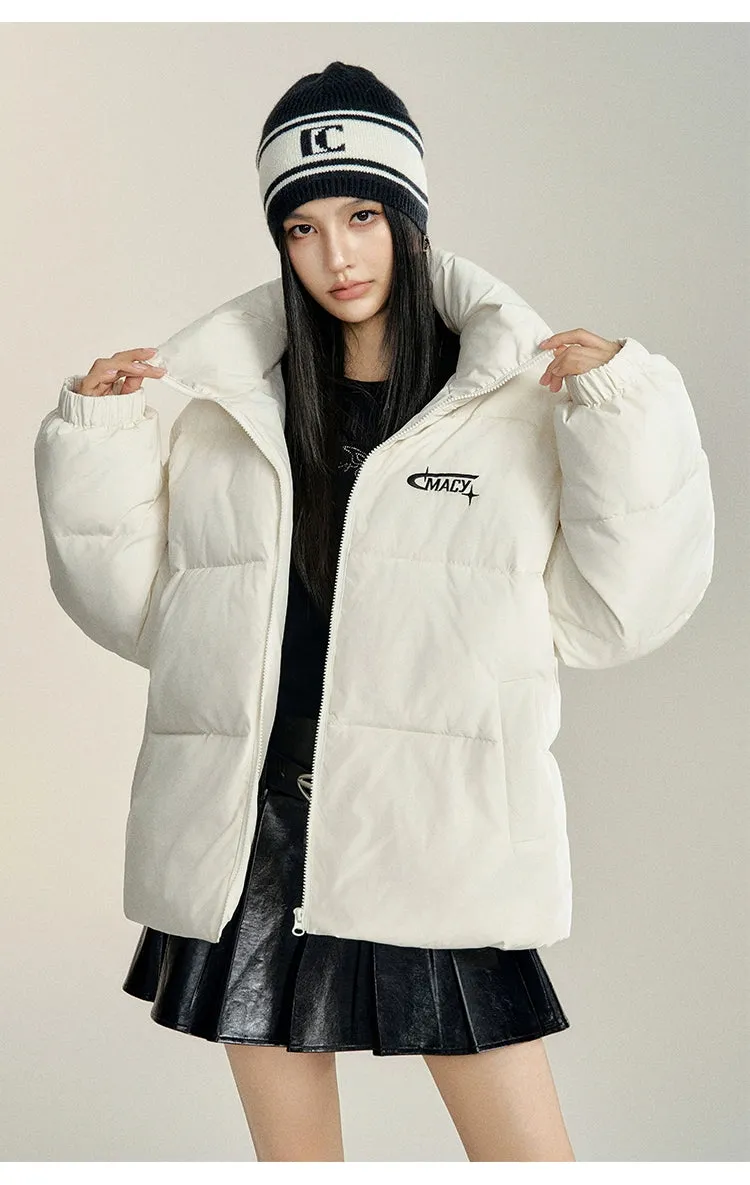 Windproof Puffer Coat