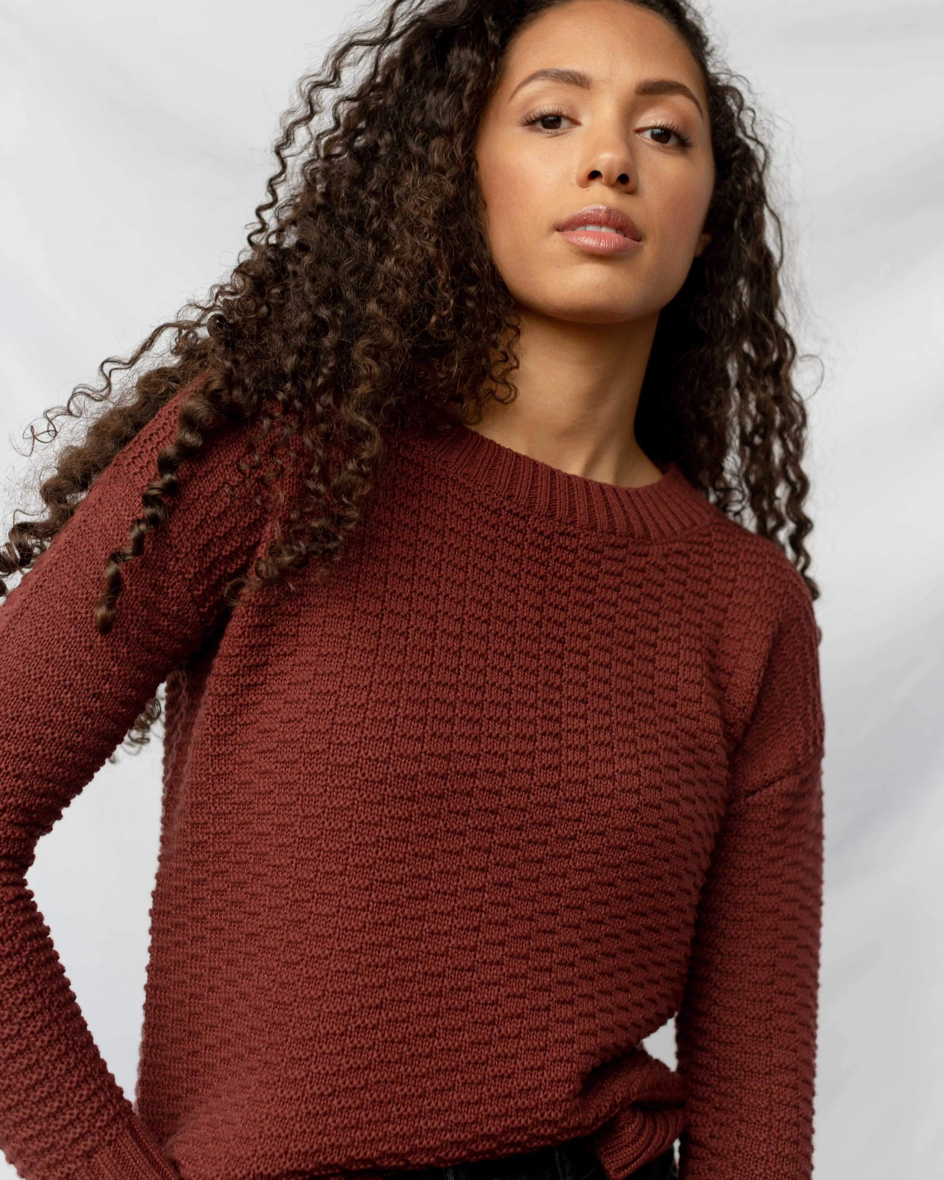 Women's Organic Cotton Crew Sweater