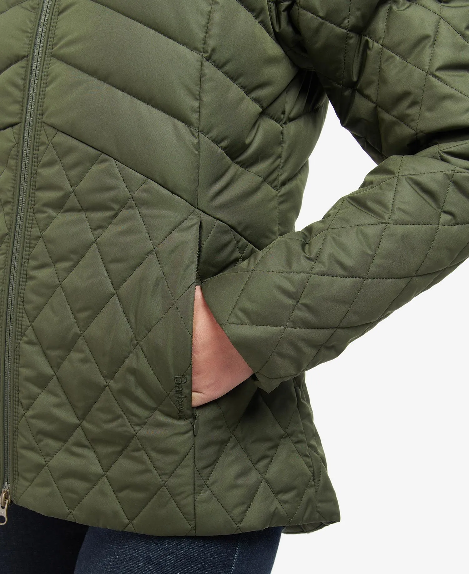 Women's Regia Quilted Jacket - Olive