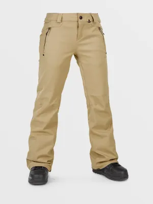 Womens Species Stretch Pants - Dark Khaki