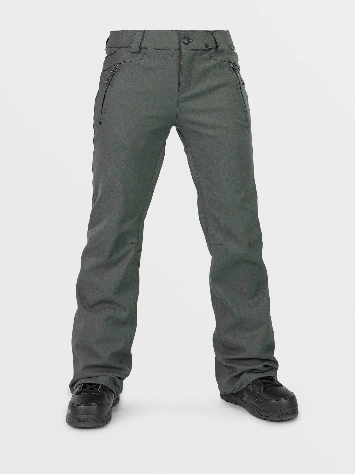 Womens Species Stretch Pants - Eucalyptus