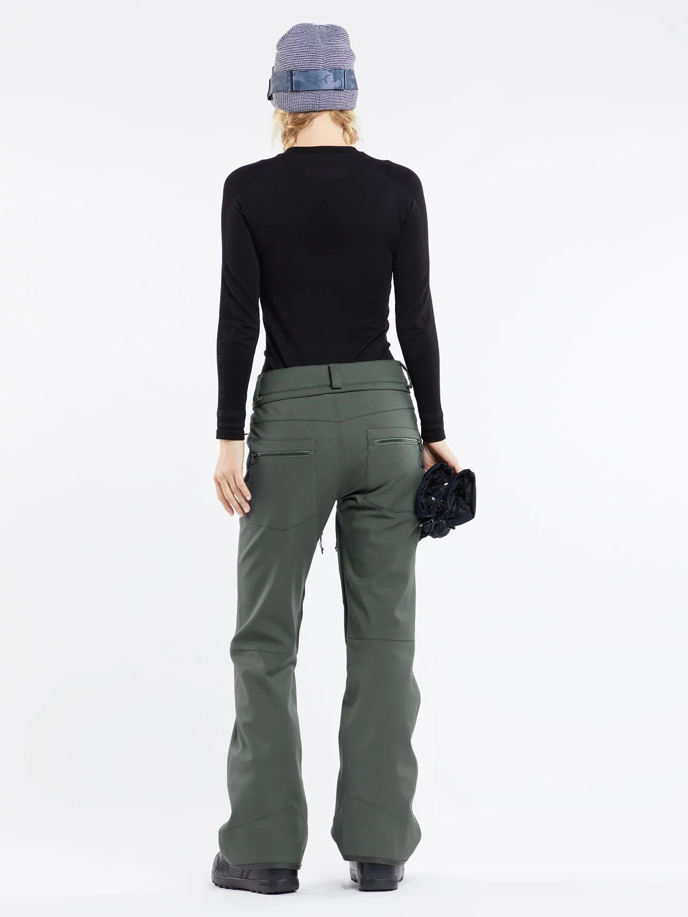 Womens Species Stretch Pants - Eucalyptus