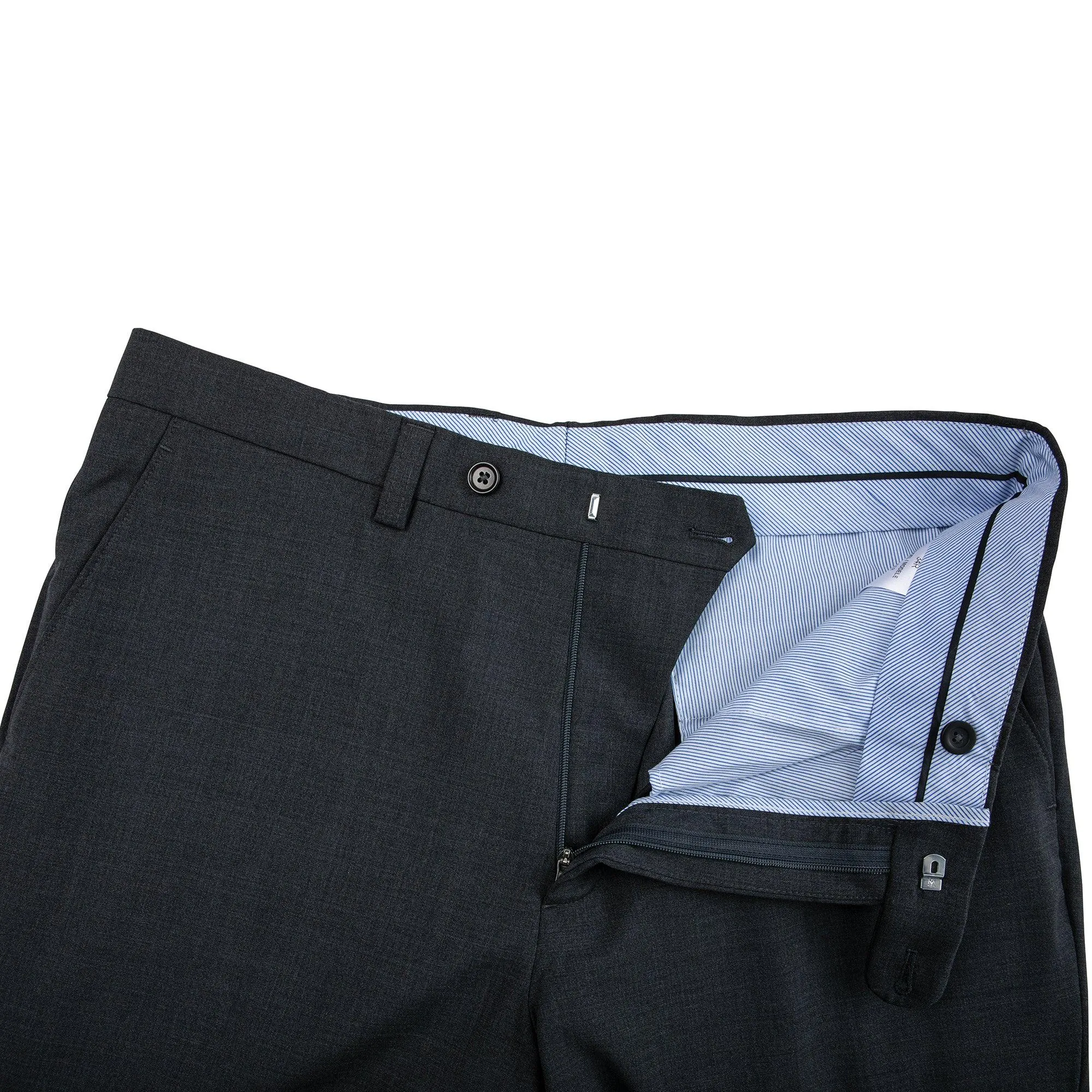 Wool Chino - Charcoal Grey