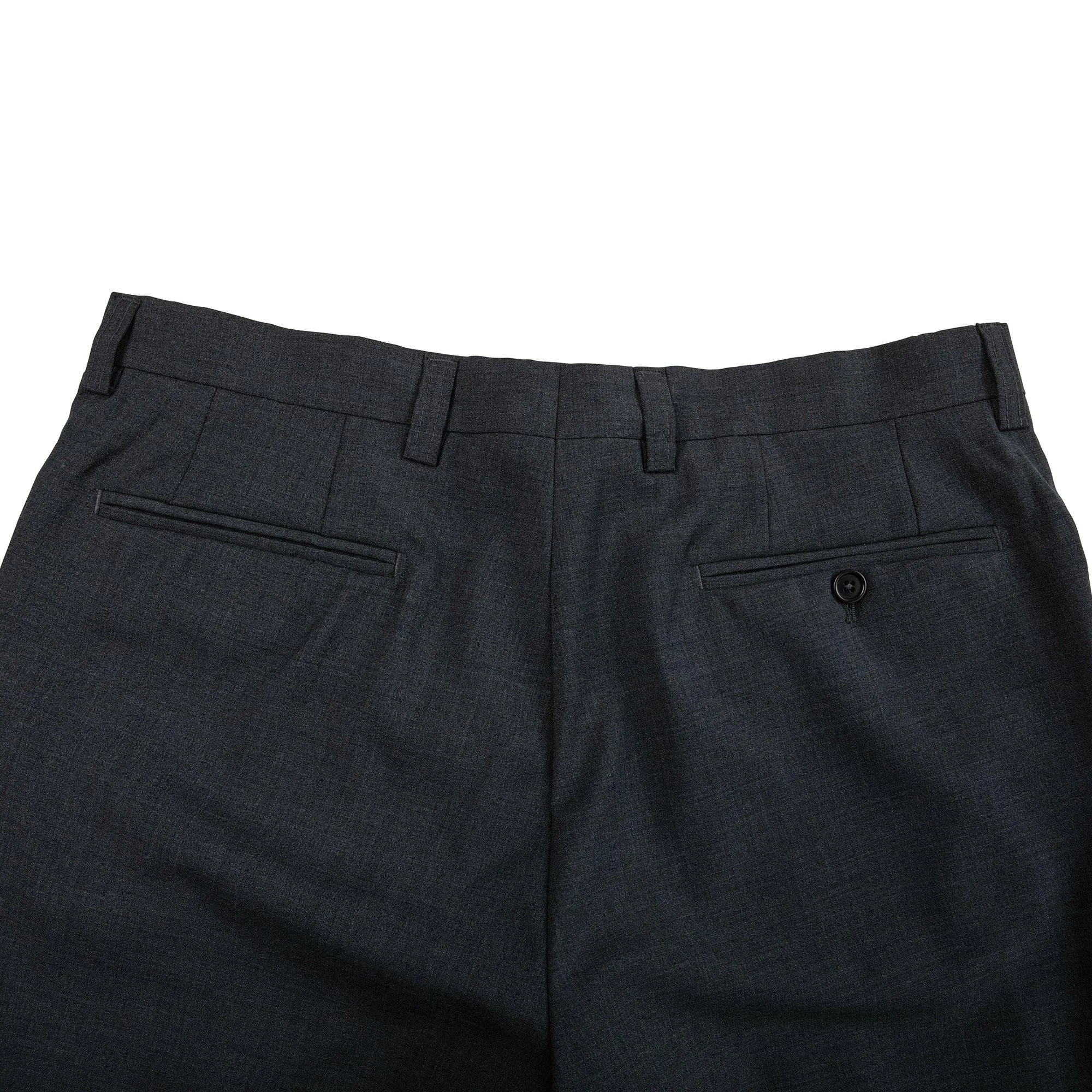 Wool Chino - Charcoal Grey