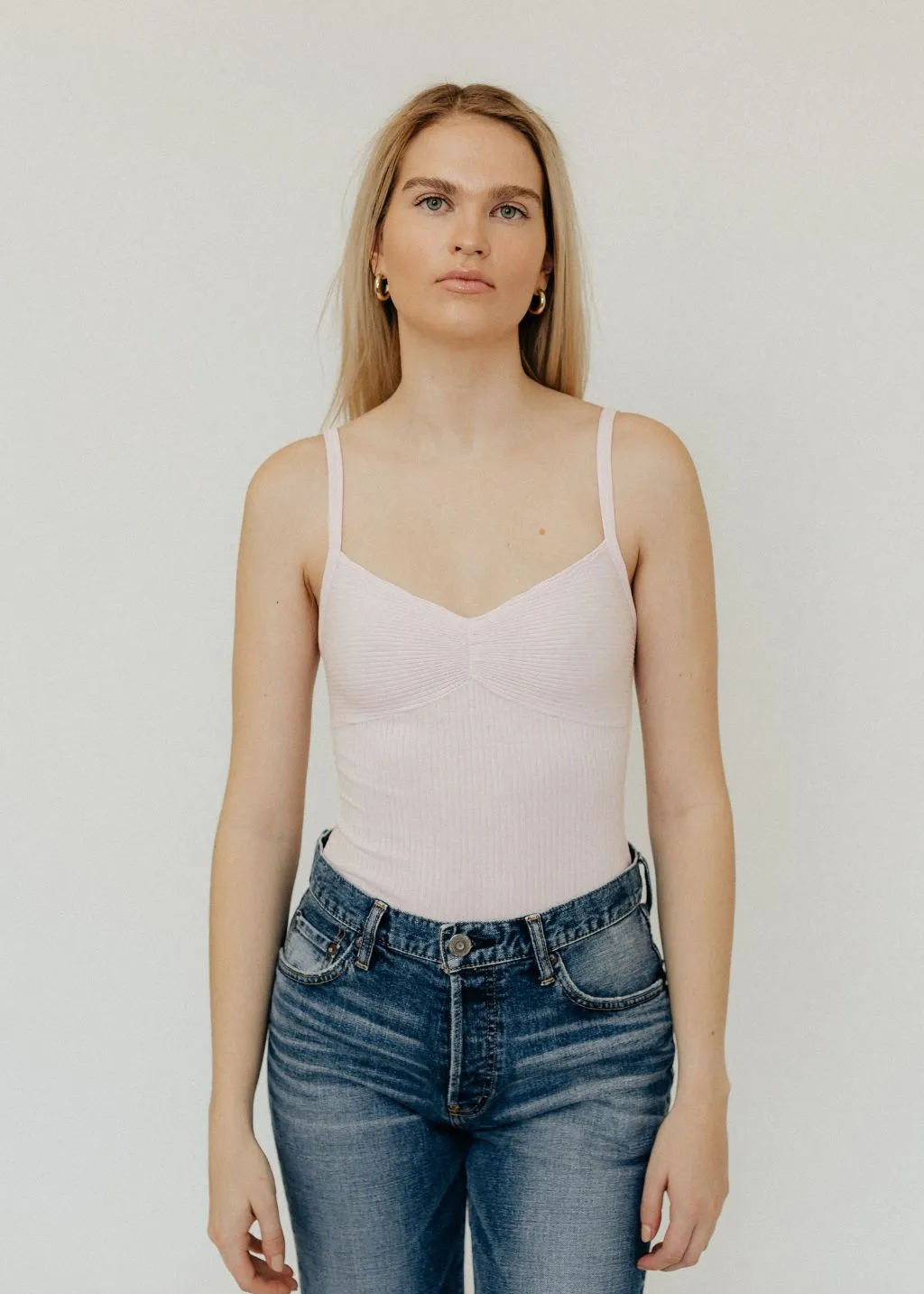 Xírena Romilly Bodysuit in Powder Pink