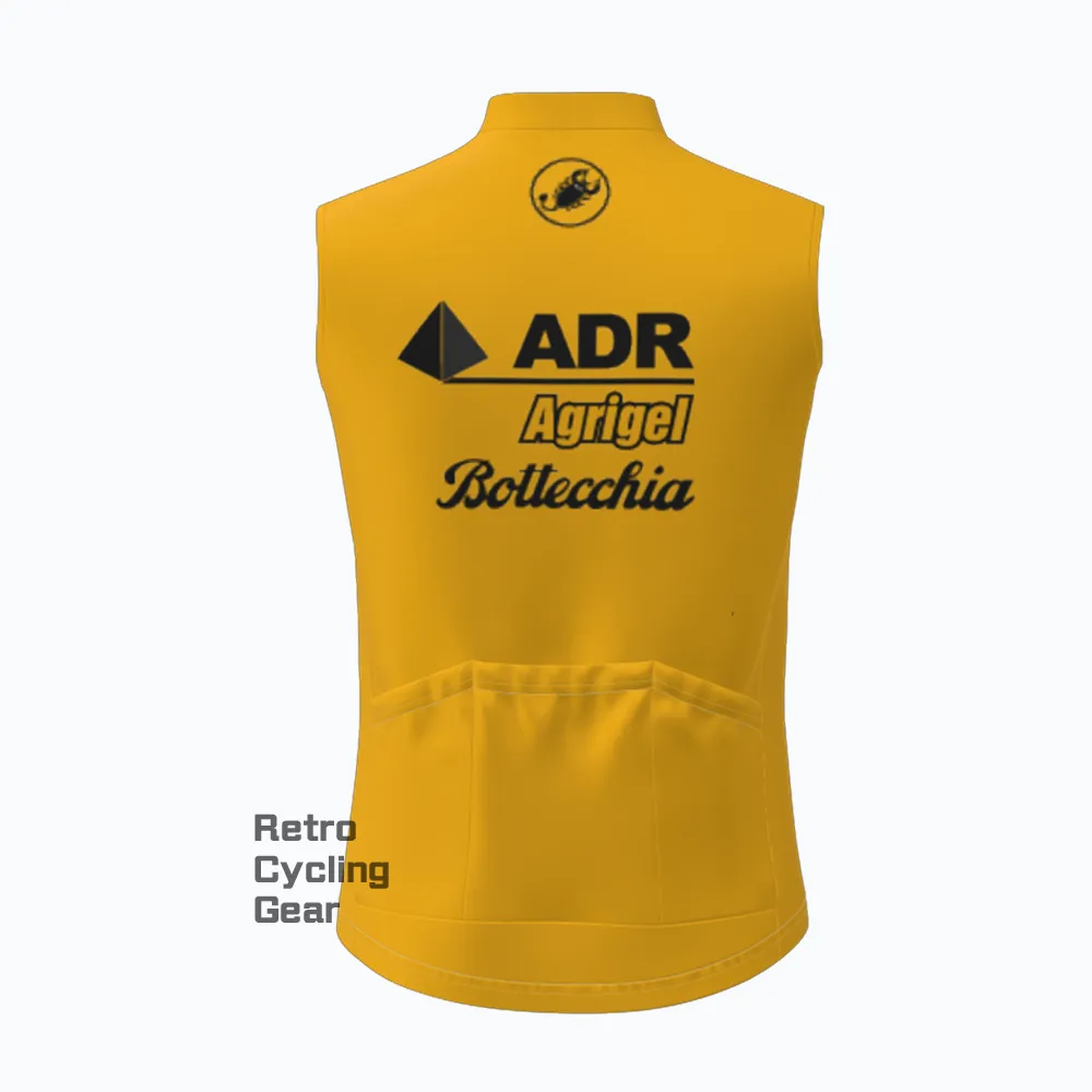 Yellow-ADR Retro Cycling Vest