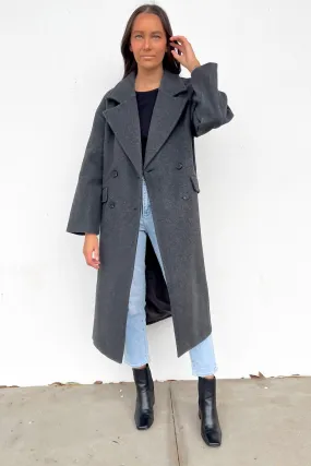 Zoella Coat Charcoal